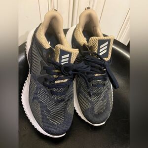 Adidas Run Alphabounce Beyond Blue Four Carbon Gold Georgia Tech  F36827 WMS 5